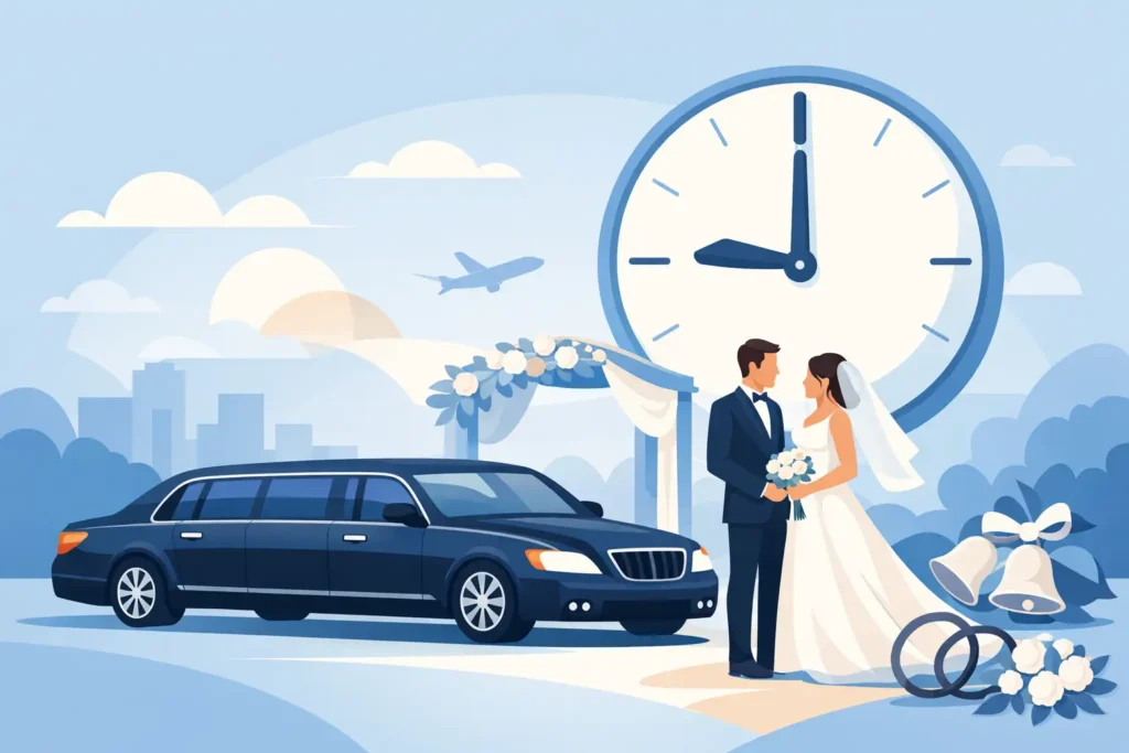 Wedding Limo Transportation That Runs on Time